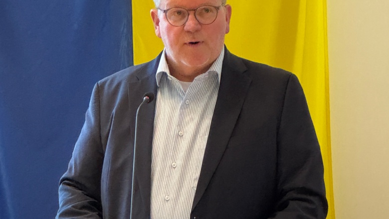 Das BIld zeigt Jörg Klepper während seiner Haushaltsrede am 21.05.2026 vor dem Rat der Stadt Hagen.