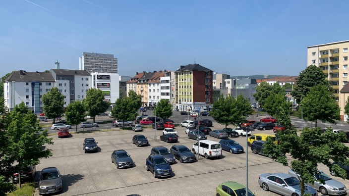 Das Bild zeigt den Bettermann-Parkplatz.