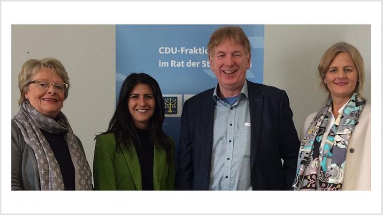 Staatssekretärin Güler informiert sich bei CDU Fraktion Staatssekretärin Güler informiert sich bei CDU Fraktion